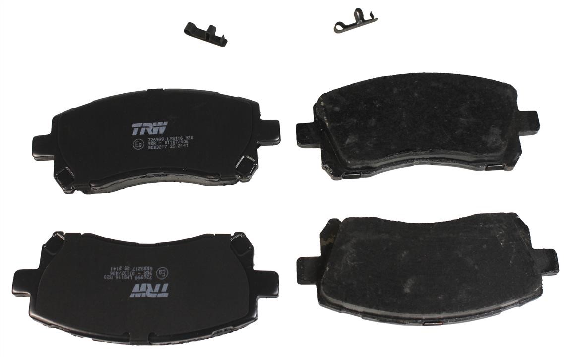 TRW GDB3217 TRW COTEC disc brake pads, set GDB3217