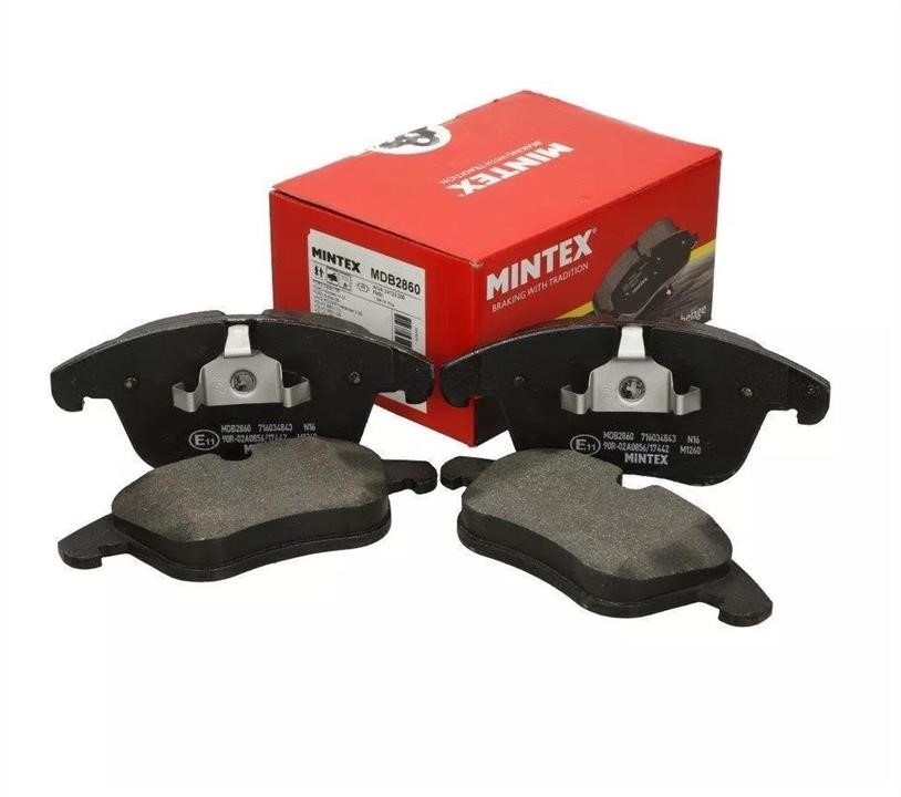 Mintex MDB2860 Brake Pad Set, disc brake MDB2860