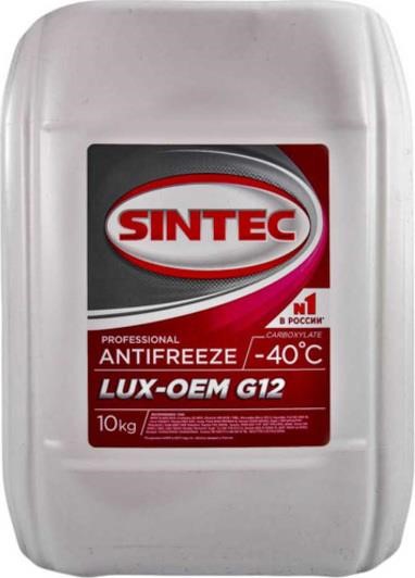 Sintec 756665 Antifreeze Sintec Antifreeze LUXE G12, red, 10 kg 756665