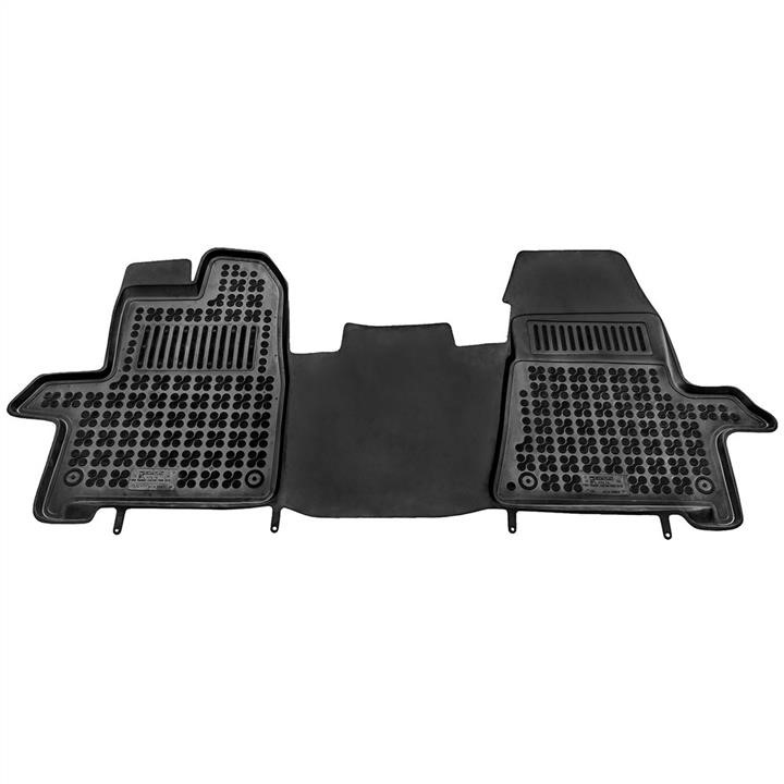 Car foot mats Ford Transit Custom: 200617 Rezawplast Rubber floor mats, set