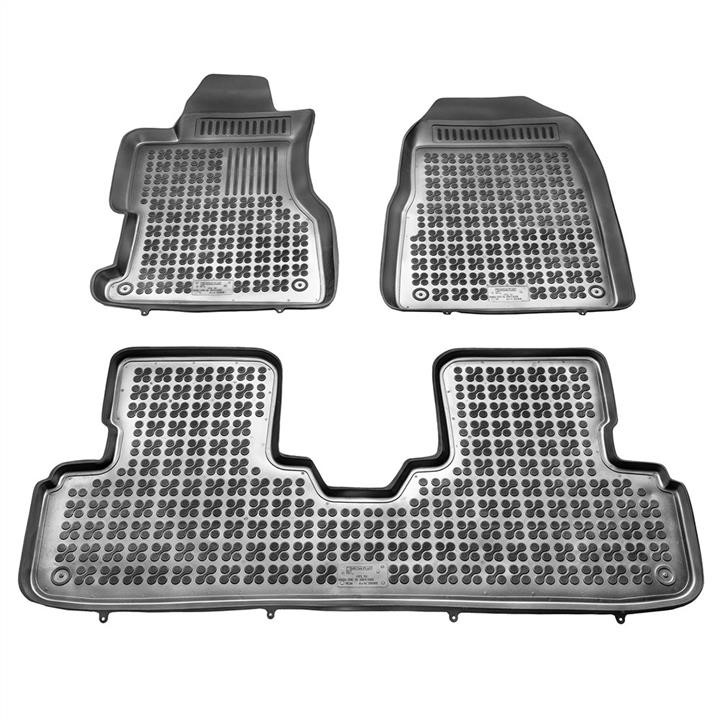 Interior mats Honda Civic: 200905 Rezawplast Rubber floor mats, set
