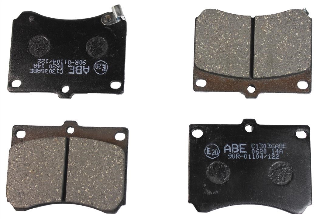ABE C13036ABE Front disc brake pads, set C13036ABE