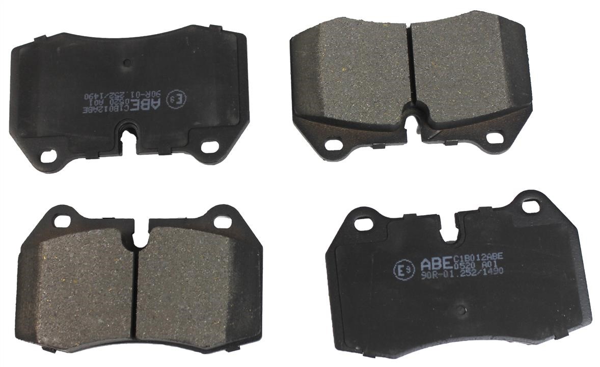 ABE C1B012ABE Rear disc brake pads, set C1B012ABE