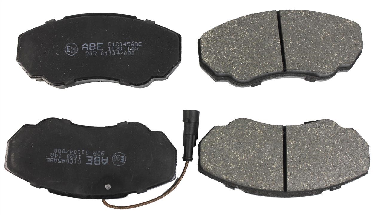ABE C1C045ABE Front disc brake pads, set C1C045ABE
