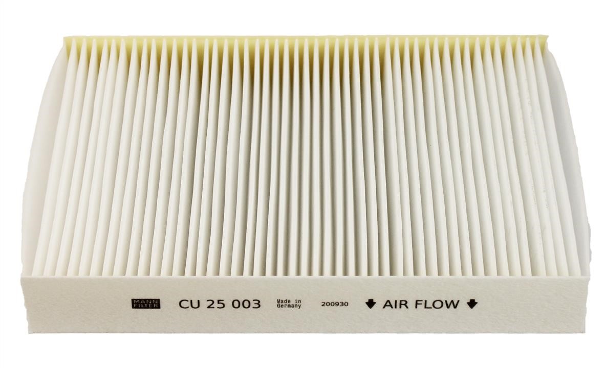 Mann-Filter CU 25 003 Filter, interior air CU25003