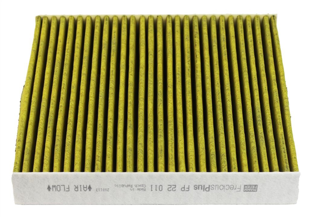 Mann-Filter FP 22 011 Activated carbon cabin filter with antibacterial effect FP22011