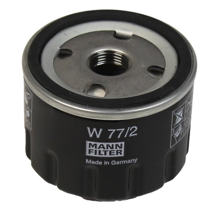 Mann-Filter W 77/2 Oil Filter W772