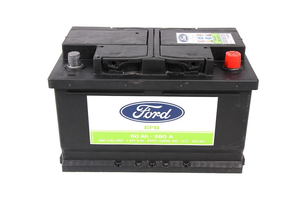 Ford 1 917 575 Battery Ford EFB 12V 60Ah 590A(EN) R+ 1917575