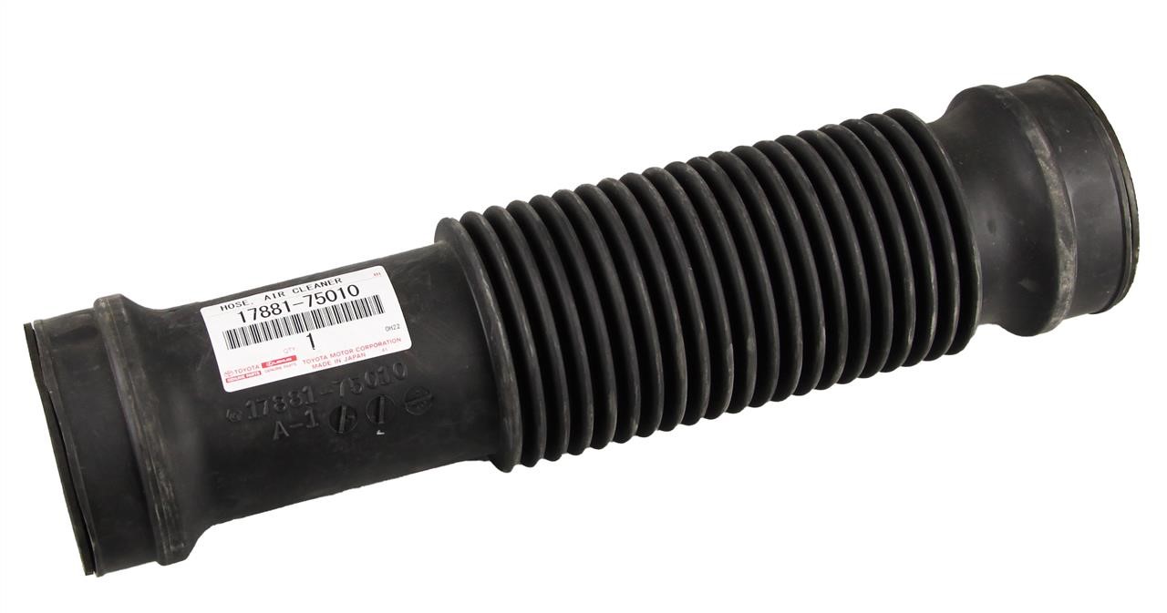 Air filter nozzle, air intake Toyota 17881-75010
