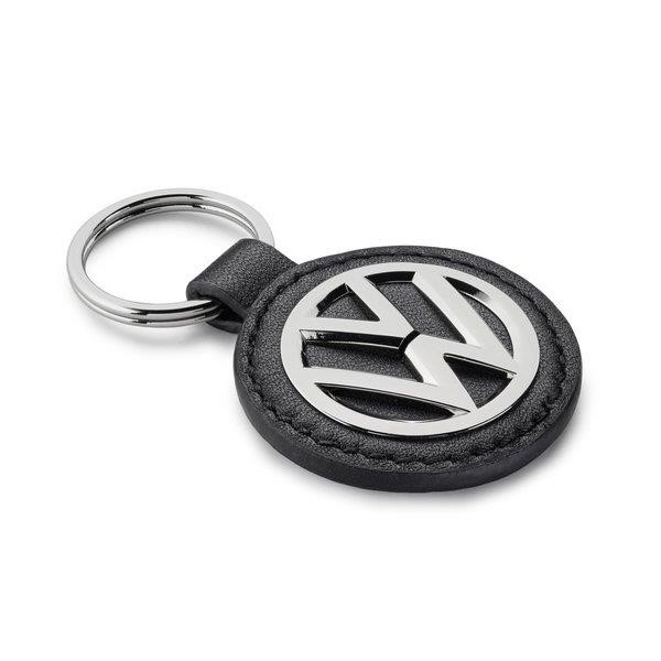 VAG 000 087 010 BE ZMD Volkswagen Original Key Ring Leather 000087010BEZMD