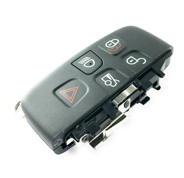 Shiny Back Upper and Lower Key Fob Cover Kit Jaguar C2D39384