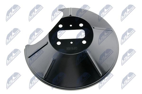 Brake dust shield NTY HTO-FR-006