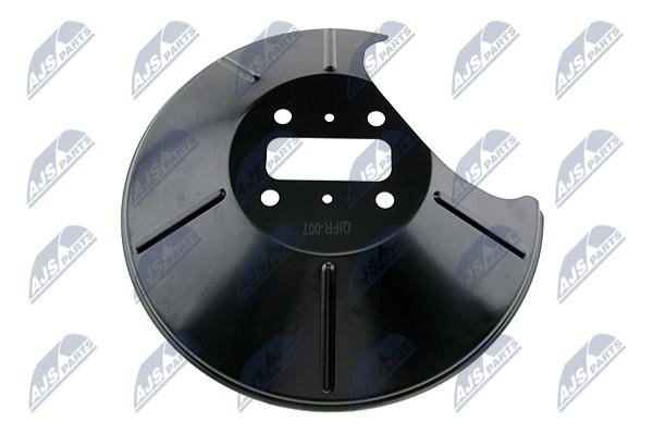 Brake dust shield NTY HTO-FR-007