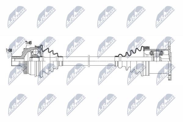 NPWAU019 NTY Drive shaft