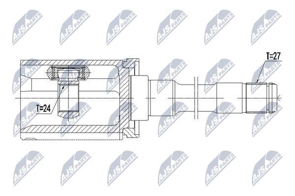 CV joint NTY NPW-BM-062