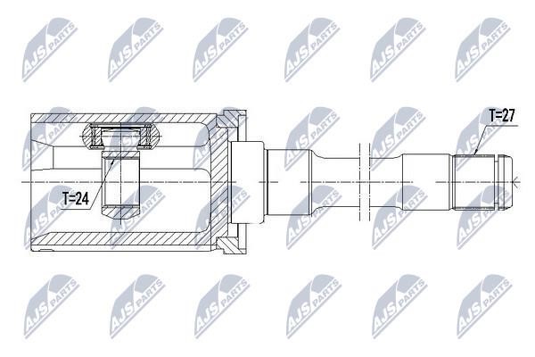 CV joint NTY NPW-BM-063