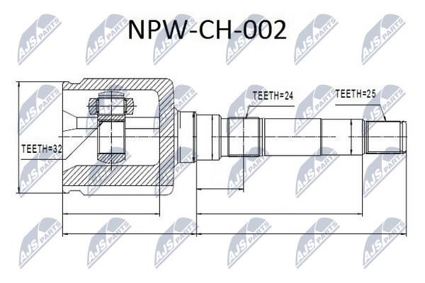 Buy NTY NPW-CH-002 at a low price in United Arab Emirates!