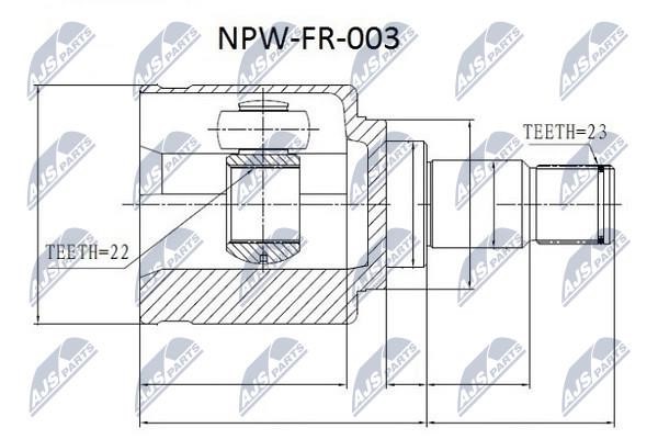 Buy NTY NPW-FR-003 at a low price in United Arab Emirates!