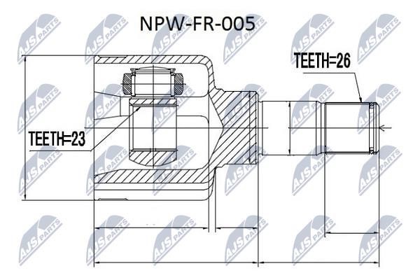Buy NTY NPW-FR-005 at a low price in United Arab Emirates!