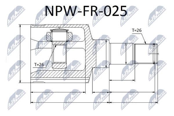 Buy NTY NPW-FR-025 at a low price in United Arab Emirates!