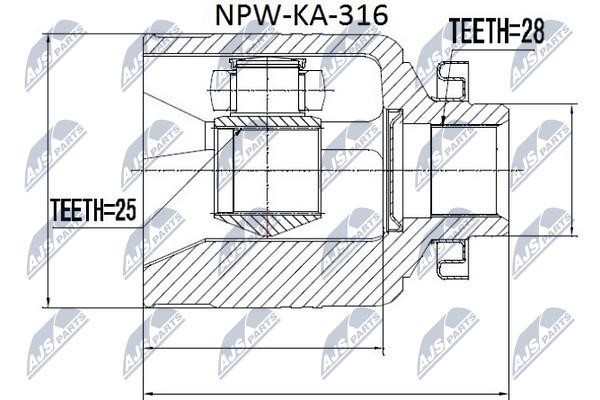 Buy NTY NPW-KA-316 at a low price in United Arab Emirates!