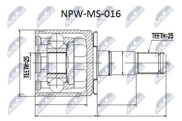 Buy NTY NPW-MS-016 at a low price in United Arab Emirates!