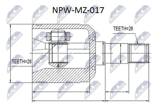 Buy NTY NPW-MZ-017 at a low price in United Arab Emirates!