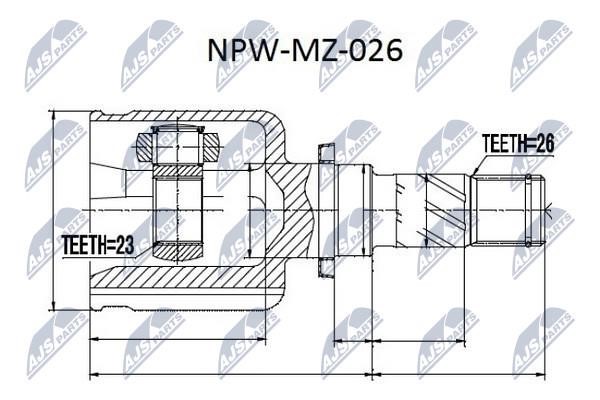 Buy NTY NPW-MZ-026 at a low price in United Arab Emirates!