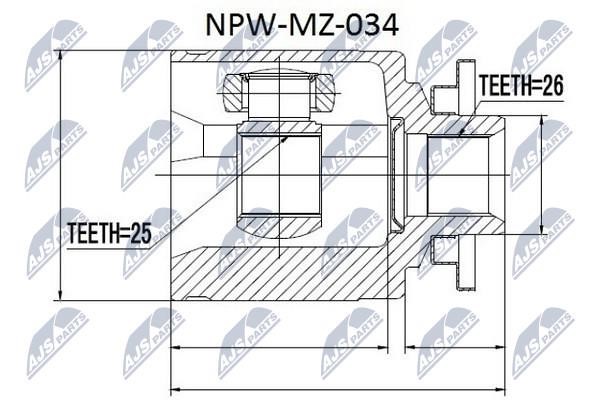 Buy NTY NPW-MZ-034 at a low price in United Arab Emirates!