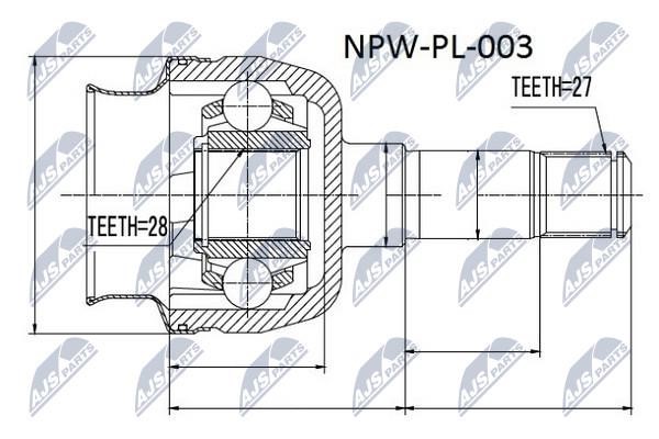 Buy NTY NPW-PL-003 at a low price in United Arab Emirates!