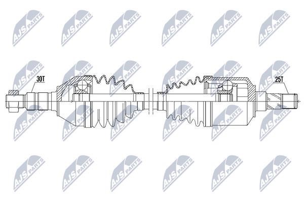 NTY Drive shaft left – price 219 PLN