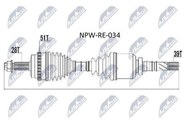 Buy NTY NPWRE034 – good price at EXIST.AE!