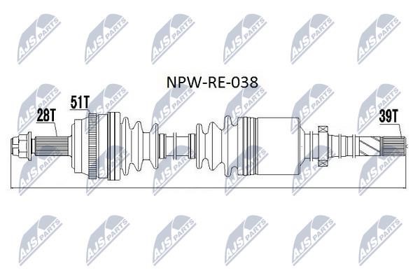 Buy NTY NPW-RE-038 at a low price in United Arab Emirates!