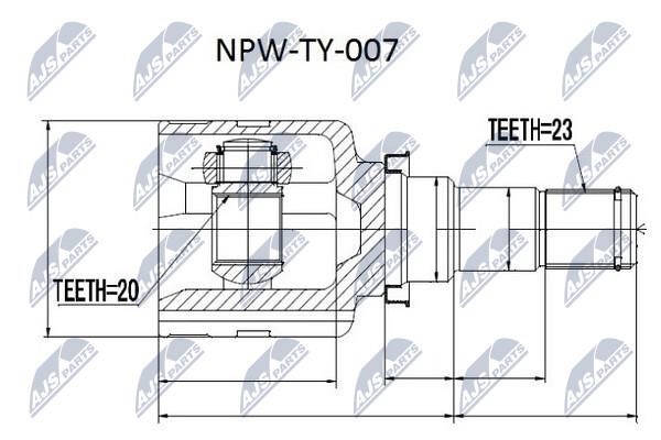 Buy NTY NPW-TY-007 at a low price in United Arab Emirates!
