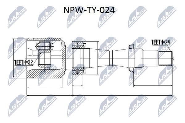 Buy NTY NPW-TY-024 at a low price in United Arab Emirates!