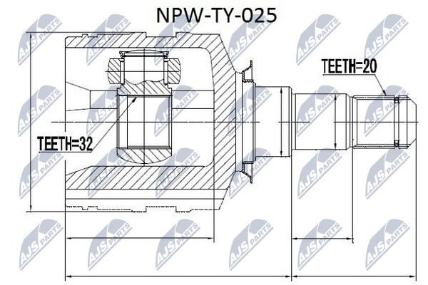 Buy NTY NPW-TY-025 at a low price in United Arab Emirates!