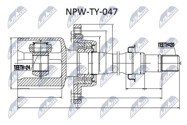 Buy NTY NPW-TY-047 at a low price in United Arab Emirates!