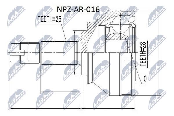 Buy NTY NPZ-AR-016 at a low price in United Arab Emirates!