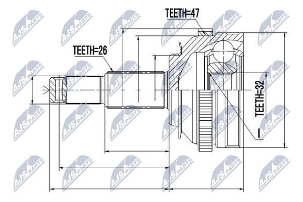 Buy NTY NPZ-CH-001 at a low price in United Arab Emirates!