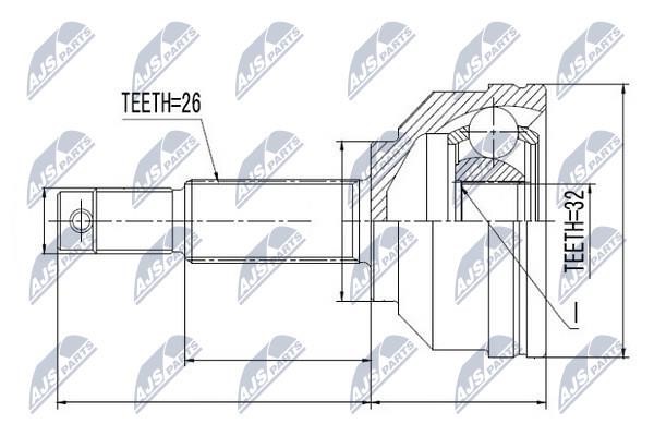 Buy NTY NPZ-CH-005 at a low price in United Arab Emirates!