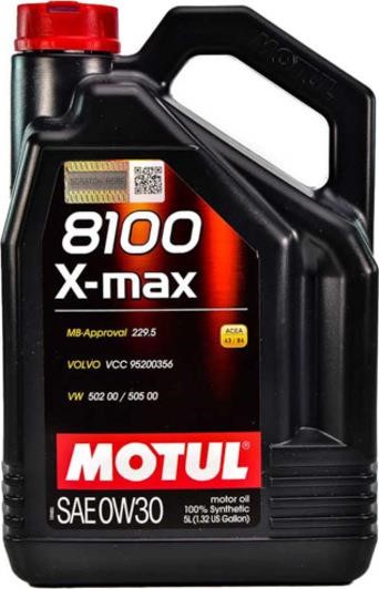 Motul 106601 Engine oil Motul 8100 X-MAX 0W-30, 4L 106601