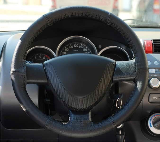 Mammooth MMT CP10053 Steering wheel cover, black (42-44cm) MMTCP10053