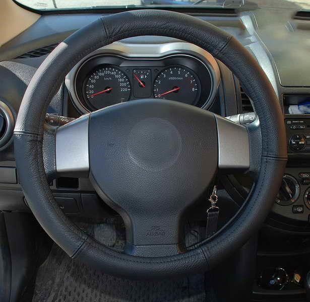 Mammooth MMT CP10061 Steering wheel cover, black (37-39cm) MMTCP10061