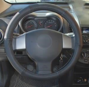 Mammooth MMT CP10066 Steering wheel cover, black (49-51cm) MMTCP10066