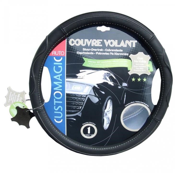 Mammooth MMT A050 187140 Steering wheel cover, black (36,5-38cm) MMTA050187140