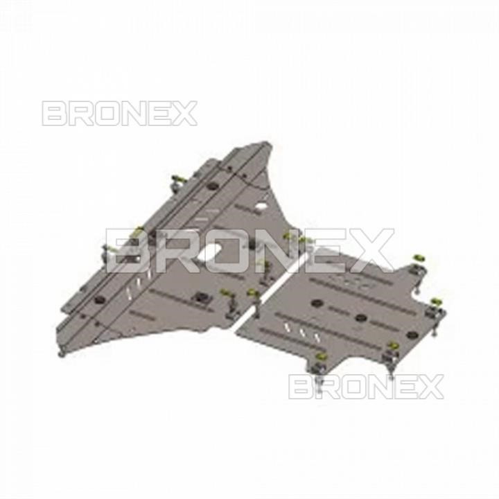 Bronex 101.0398.00 Engine protection Bronex standard 101.0398.00 for Audi A5 B8/A4 B8 (radiator, gearbox) 101039800