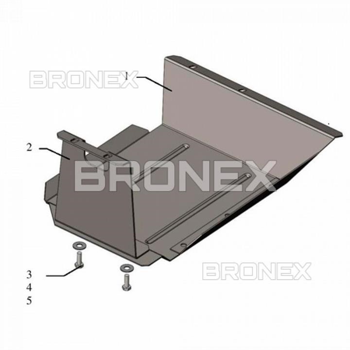 Bronex 101.0579.00 Fuel tank protectionBronex standard 101.0579.00 for Suzuki Jimny JB 101057900