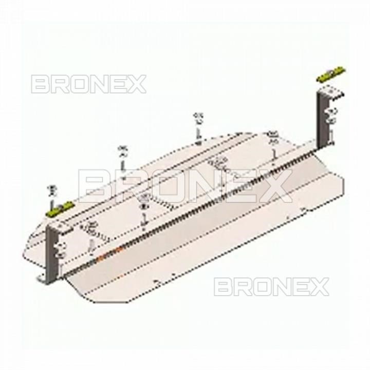 Bronex 101.0793.00 Radiator protectionBronex standard 101.0793.00 for Volvo S80 101079300