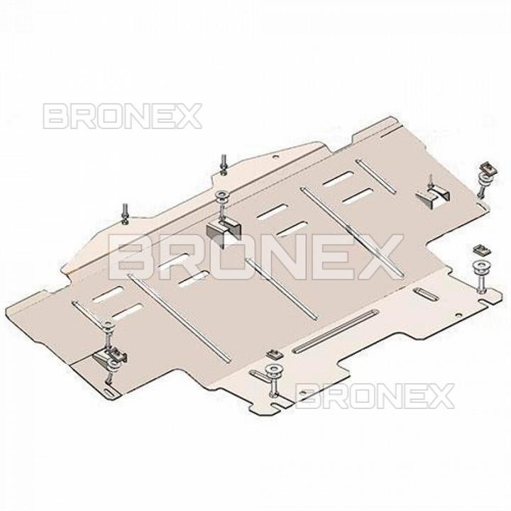 Bronex 101.0825.00 Radiator protectionBronex standard 101.0825.00 for Mercedes GL 450 (X164) 101082500