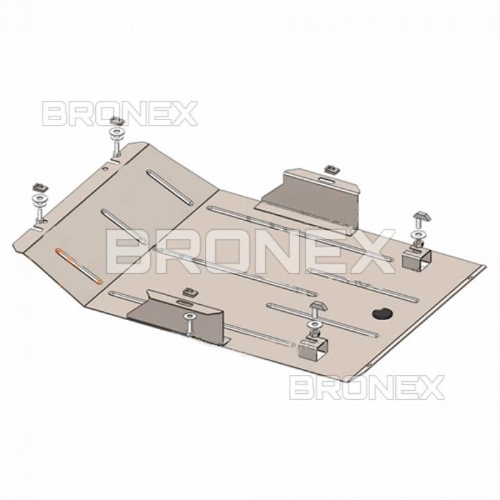 Bronex 101.0836.00 Engine protection Bronex standard 101.0836.00 for Opel Omega B (radiator) 101083600